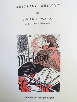L'ESPRIT MONTMARTROIS. Interviews et souvenirs par Maurice Donnay, Dominique Bonnaud, Vincent Hyspa. Chapitre 1) Le premier chat noir Boulevard ...