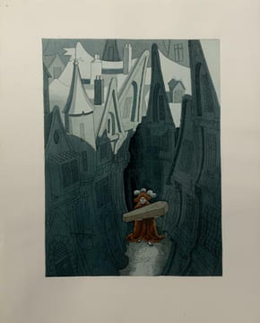 Le Diable boiteux. Illustré de compositions en couleurs de DUBOUT.. LE SAGE (Alain René). -