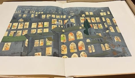 Le Diable boiteux. Illustré de compositions en couleurs de DUBOUT.. LE SAGE (Alain René). -