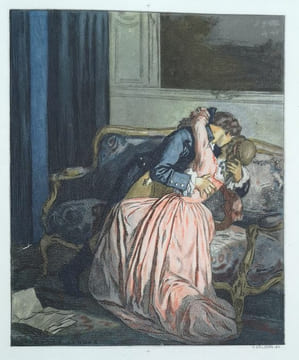 WERTHER. Figures d'Auguste LEROUX.. GOËTHE. -