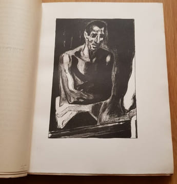 Le Baiser au lépreux. 18 lithographies originales de Henri MIRANDE.. MAURIAC (François). -