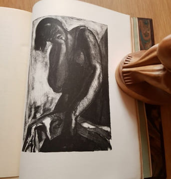 Le Baiser au lépreux. 18 lithographies originales de Henri MIRANDE.. MAURIAC (François). -