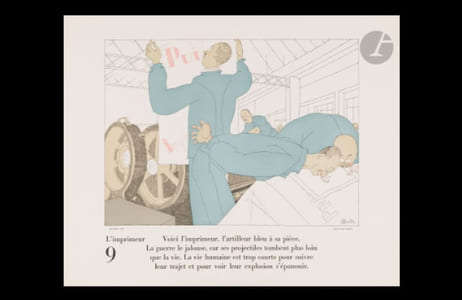 Soignez la gloire de votre firme et l'excellence de vos marchandises, car si vous les jugez bonnes, votre intérêt devient l'intérêt général. Illustrations de Charles Martin.
