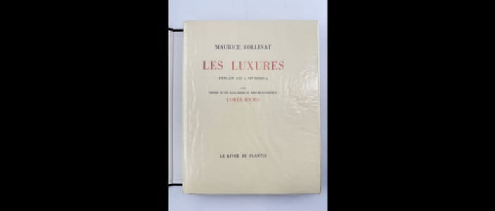 Les Luxures. Extrait des " Névroses " avec trente et une eaux-fortes du Peintre et graveur LOBEL-RICHE.