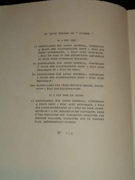 Florisse. Comédie en quatre actes. Ecrits et publiés en Février-Mars 1870. Illustrations en couleurs par Edmond MALASSIS.. BANVILLE (Théodore de). - ...