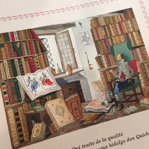 L'Ingénieux Hidalgo Don Quichotte de La Manche. Illustrations de Henry Lemarié.