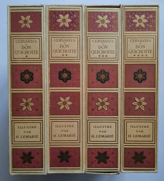 L'Ingénieux Hidalgo Don Quichotte de La Manche. Illustrations de Henry Lemarié.. CERVANTES SAAVEDRA (Miguel de). -