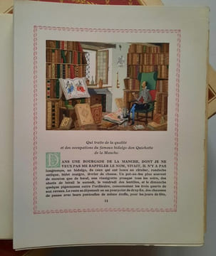 L'Ingénieux Hidalgo Don Quichotte de La Manche. Illustrations de Henry Lemarié.. CERVANTES SAAVEDRA (Miguel de). -