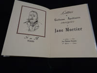 Lettres de Guillaume Apollinaire envoyées à Jane Mortier.