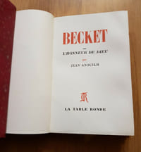 BECKET ou l'honneur de Dieu.