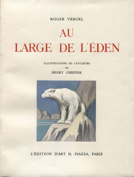 Au large d'Eden. Illustrations en couleurs d'Henry CHEFFER.. VERCEL (Roger). -