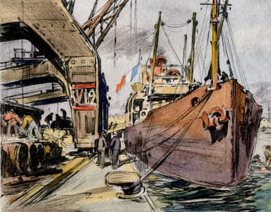 Au large d'Eden. Illustrations en couleurs d'Henry CHEFFER.