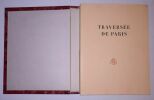 La Traversée de Paris. Avec des gravures de Jean Oberlé.. AYMÉ (Marcel). - 