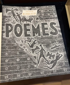 Poèmes. Burins originaux de Michel Jamar.