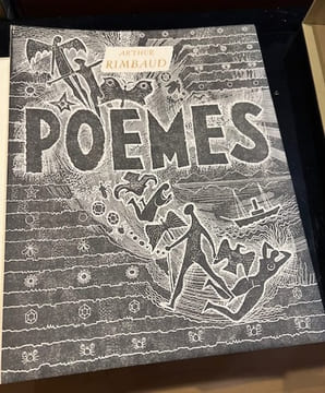 Poèmes. Burins originaux de Michel Jamar.. RIMBAUD (Arthur) - 