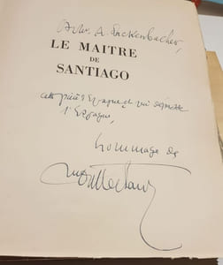 Le Maître de Santiago. Pièce en trois actes. Lithographies de Mariano Andreu.
