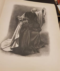 Le Maître de Santiago. Pièce en trois actes. Lithographies de Mariano Andreu.