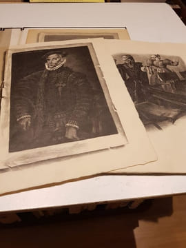 Le Maître de Santiago. Pièce en trois actes. Lithographies de Mariano Andreu.. MONTHERLANT (Henry de). -