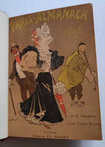 Paris-Almanach 1896. Lithographies par G. MEUNIER.