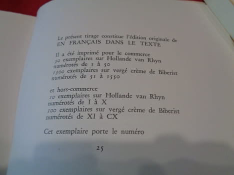 En français dans le texte.. ARAGON (Louis).