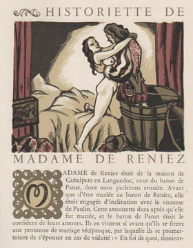 Historiettes galantes. Illustrations en couleurs par d'André COLLOT.. TALLEMANT DES REAUX. -