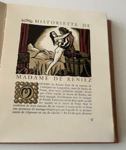 Historiettes galantes. Illustrations en couleurs par d'André COLLOT.