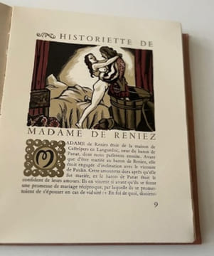 Historiettes galantes. Illustrations en couleurs par d'André COLLOT.. TALLEMANT DES REAUX. -