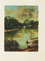 La Loire, Agnès et les Garçons. Lithographies originales de Pierre Letellier.