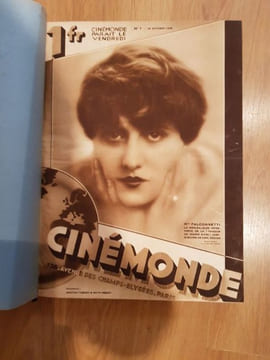 " Cinémonde ". Numéros 1 à 26.. [CARNE Marcel, CENDRARS Blaise, FORD Charles, KESSEL Joseph, etc, etc).