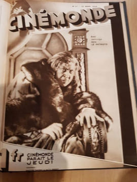 " Cinémonde ". Numéros 1 à 26.. [CARNE Marcel, CENDRARS Blaise, FORD Charles, KESSEL Joseph, etc, etc).