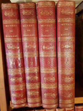 Oeuvres de Boileau avec un nouveau commentaire par M. Amar.. BOILEAU.