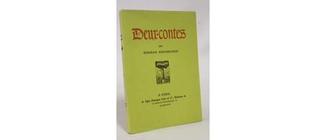 Deux Contes. Le Massacre des Innocents - Onirologie. Avec un portrait de l'auteur.. MAETERLINCK (Maurice).