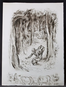 Le Roman d'un tricheur. Vingt eaux-fortes originales gravées par André COLLOT