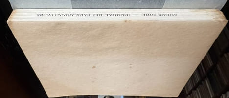 Le Journal des Faux-Monnayeurs.. GIDE (André).