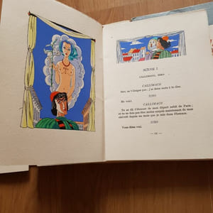 La Mandragore. Introduction de Jacques Isolle -Traduction de J.-V. Peries. Illustrations de Pierre Hérault.