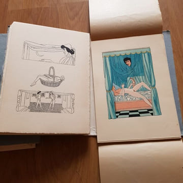 La Mandragore. Introduction de Jacques Isolle -Traduction de J.-V. Peries. Illustrations de Pierre Hérault.. MACHIAVEL (Nicolas). -