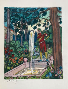 Histoire merveilleuse de Robert Le Diable. Illustrations de Guy Arnoux.. SANDRE (Thierry).-