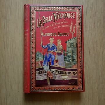 La Belle Nivernaise, histoire d'un vieux bateau et de son équipage.. DAUDET (Alphonse).