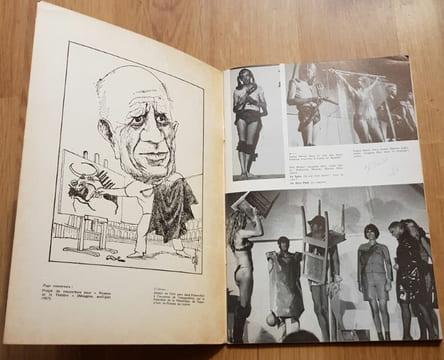 Picasso théâtre. . PICASSO (Pablo) - QUENEAU (Raymond) - LEBEL (Jean-Jacques) - MAROWITZ (Charles) - LEIRIS (Michel).