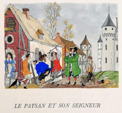 Contes. Illustrations de Henry Lemarié.. LA FONTAINE. -