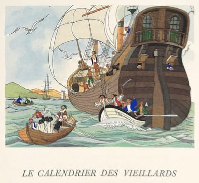 Contes. Illustrations de Henry Lemarié.. LA FONTAINE. -