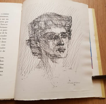 Jacques Villon ou L'Art glorieux. Construit un tableau un épi, une rose un visage, un sein nu.. ÉLUARD (Paul), JEAN (René). -