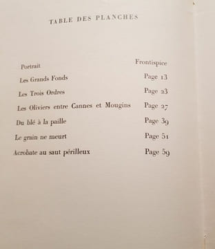 Jacques Villon ou L'Art glorieux. Construit un tableau un épi, une rose un visage, un sein nu.. ÉLUARD (Paul), JEAN (René). -