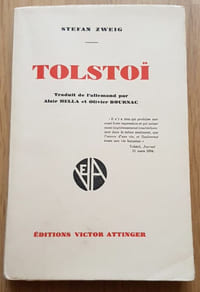 Tolstoï. Traduit de l'allemand par Alzir Hella et Olivier Bournac.