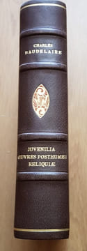 Oeuvres complètes. Juvenilia Oeuvres posthumes - Reliquiae. Notes et éclaircissements de M. Jacques CREPET.. BAUDELAIRE (Charles).