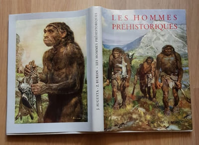 Les Hommes préhistoriques. Illustrations de Zdenek Burian.