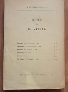 Du Vert au Violet.