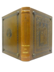 Tristan et Iseut. Renouvelé d'après les manuscrits de Thomas, des deux Bérou et de la " Folie Tristan " de Berne conférés avec la " Saga " du Frère Robert, avec Eilhart d'Oberg et Gottfried de Strasbours par Pierre d'ESPEZEL et préfacé par Jean MARX et illustré de bois originaux de Jean CHIÈZE.