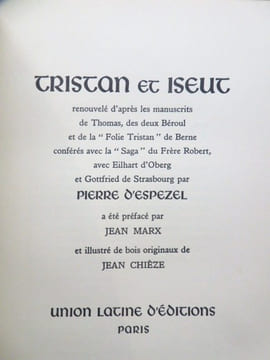 Tristan et Iseut. Renouvelé d'après les manuscrits de Thomas, des deux Bérou et de la " Folie Tristan " de Berne conférés avec la " Saga " du Frère ...