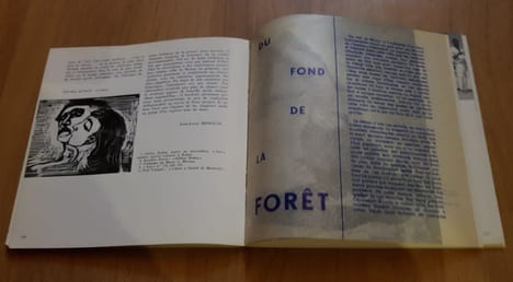 Le Surréalisme, même 2. Complet de la plaquette in-12 : " Le Royaume de la Terre " imprimée sur vélin d'Arches. Scénario inédit par Abel GANCE et ...